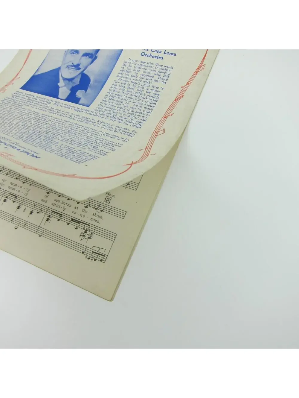 Sheet Music Thanks For The Memory The Big Broadcast of 1938 Shirley Ross Vintage